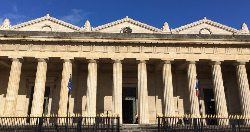 Fronton de la Cour d'appel de Bordeaux